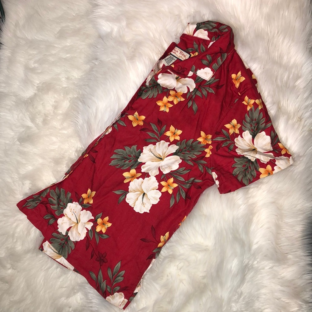 Jamaica Bay Floral Button Up 🌺